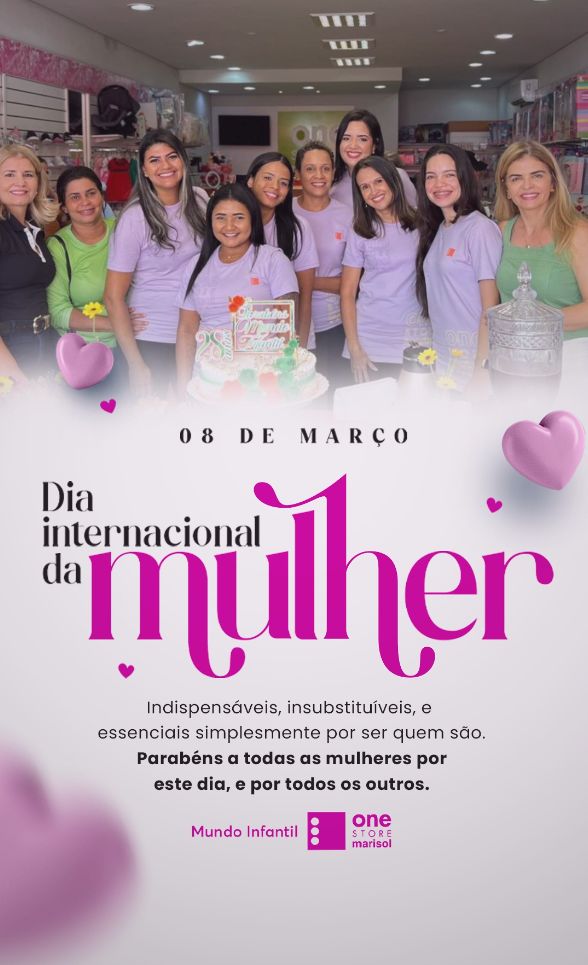 FELIZ DIA DA MULHER