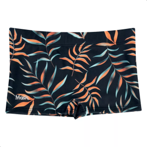 SUNGA BOXER ESTAMPA FOLHAGEM INFANTIL