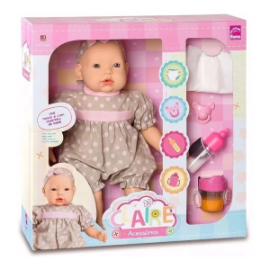 BONECA CLAIRE ACESSÓRIOS ROMA BRINQUEDOS