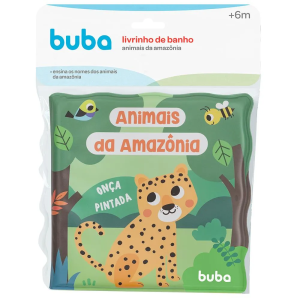 LIVRINHO DE BANHO ANIMAIS DA AMAZÔNIA BU