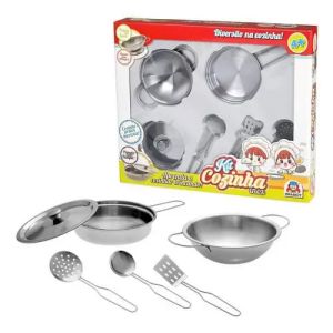 KIT COZINHA INOX BRASKIT 