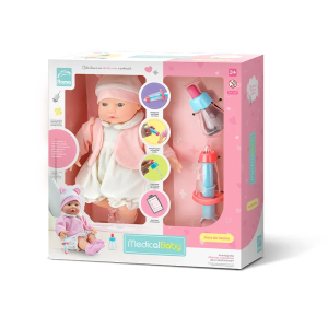 BONECA MEDICAL BABY HORA DA VACINA ROMA