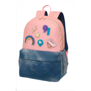 MOCHILA COSTAS LOV' IT PLAY PATCH LILICA
