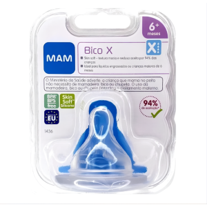 BICO X PARA MAMADEIRAS MAM - FLUXO SUPER
