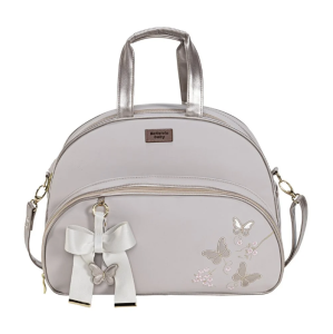 BOLSA MATERNIDADE M BUTTERFLY BORDADO COM BOLSO FRONTAL - 01 PEÇA  B24042