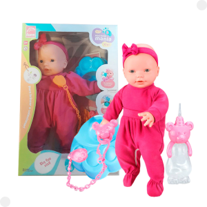 BONECA MINI BEBÊ MANIA ROMA BRINQUEDOS