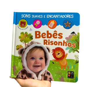 LIVRO BEBÊS RISONHOS SONS SUAVES E ENCAN