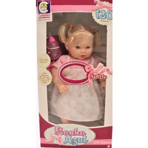 BONECA SONHO AZUL 120 FRASES COTIPLAS 2073
