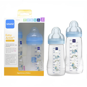 KIT MAMADEIRA MAM EASY ACTIVE SET 270ML