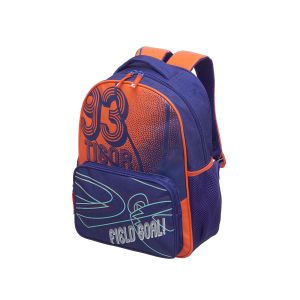 Mochila de Costas Tigor Menino - Azul com Laranja