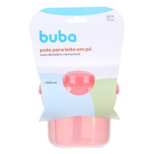 Pote para leite em pó com divisória remo