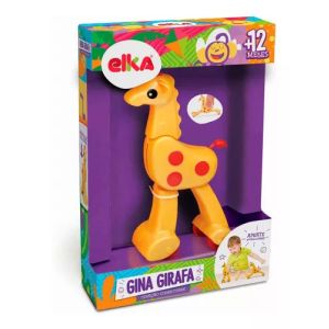BRINQUEDO EDUCATIVO GINA GIRAFA ELKA 286