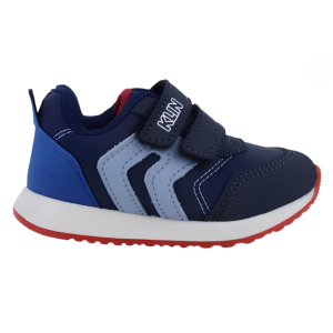 TÊNIS WALK BABY MARINHO / VERMELHO 45311