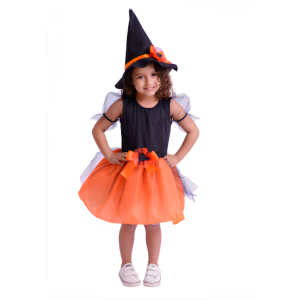 FANTASIA INFANTIL  HELLOWEEN DE BRUXA CO