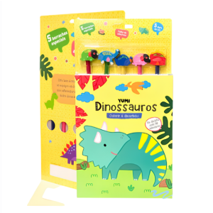 DINOSSAUROS! COLORIR É DIVERTIDO - SE DI