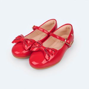 SAPATILHA PAMPILI BAILARINA VERMELHO PEP