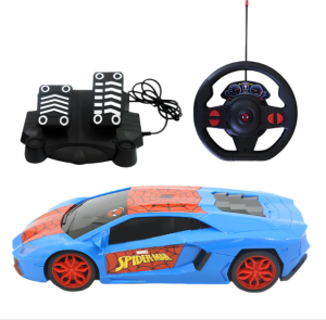 CARRINHO DE CONTROLE REMOTO 7 FUNÇÕES HOMEM-ARANHA WEBCONTROL