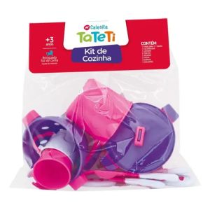 KIT DE COZINHA COMPLETO ROSA TATETI  0333
