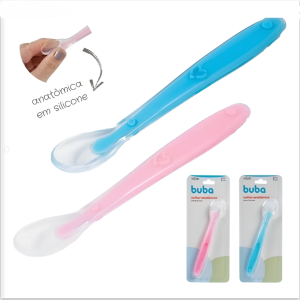 COLHER SILICONE BABY 6141