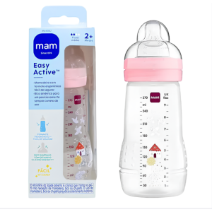 MAMADEIRA MAM EASY ACTIVE 270ML ROSA TRA