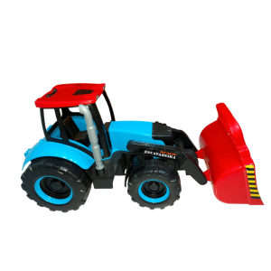 MAX TRATOR ESCAVADEIRA AZUL/VERMELHO