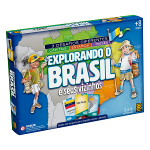 JOGO EXPLORANDO O BRASIL E SEUS VIZINHOS GROW 01658
