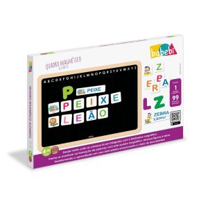 QUADRO MAGNETICO ALFABETO BABE 7058