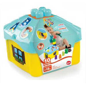 BRINQUEDO CASINHA ATIVIDADES DISMAT BLOC