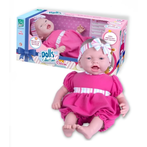 BONECA DOLLS REBORN COM CERTIDÃO DE NASC