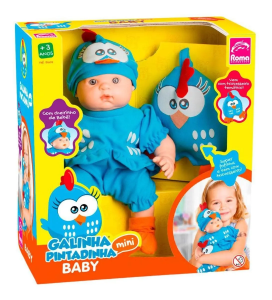 GALINHA PINTADINHA MINI BABY ROMA BRINQUEDOS